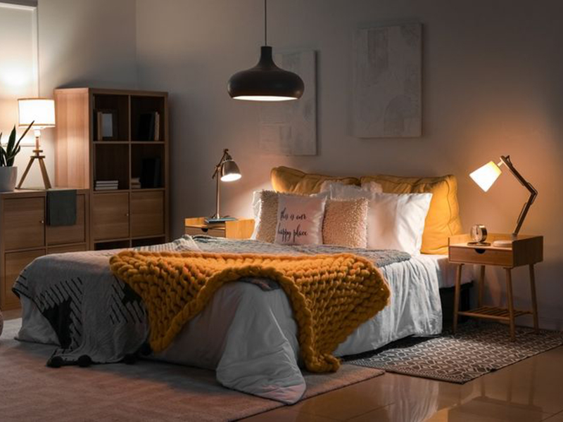 Tips lighting kamar tidur, bagi yang susah tidur