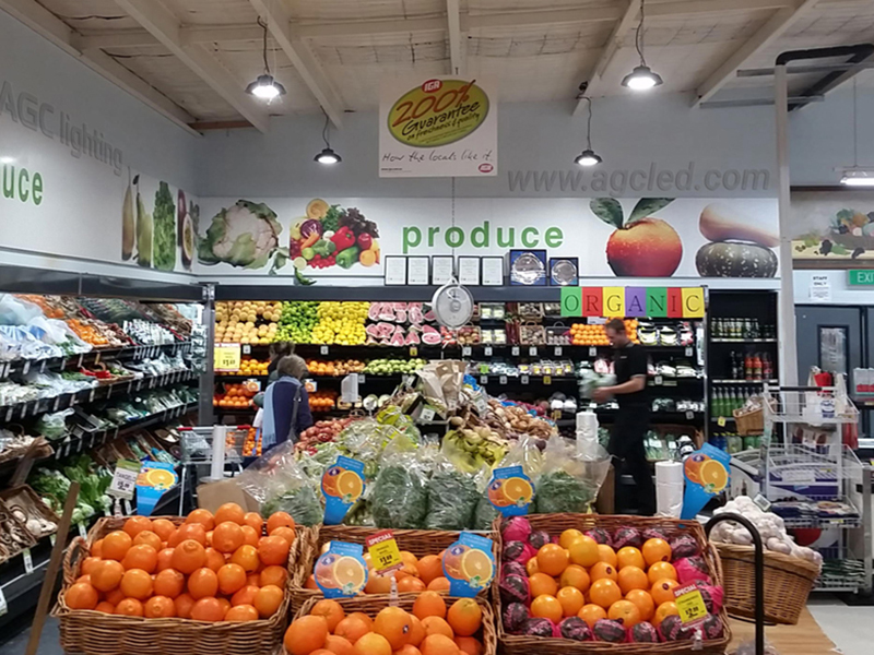 Pencahayaan yang Nyaman Menghasilkan Produktivitas Pekerja yang Meningkat di Supermarket dan Toko Buah