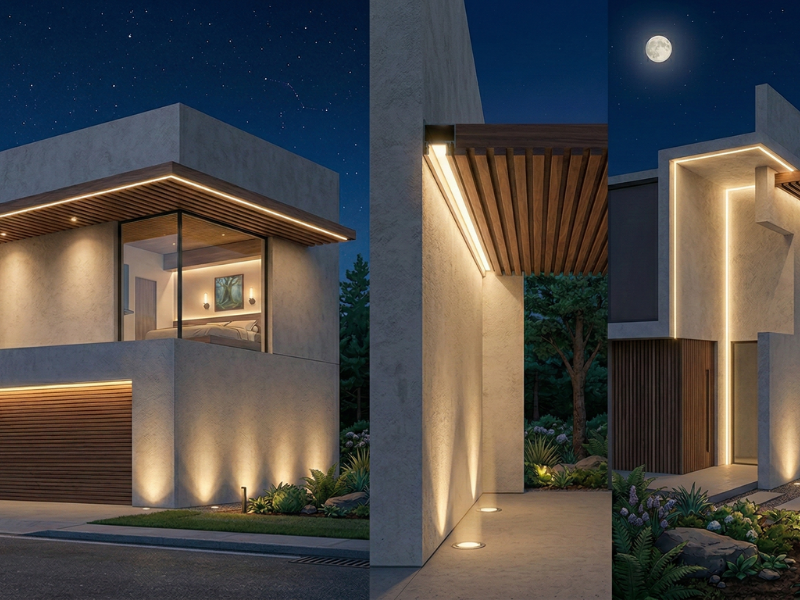 Tips dan Panduan Desain Pencahayaan Fasad untuk Rumah Modern Minimalis