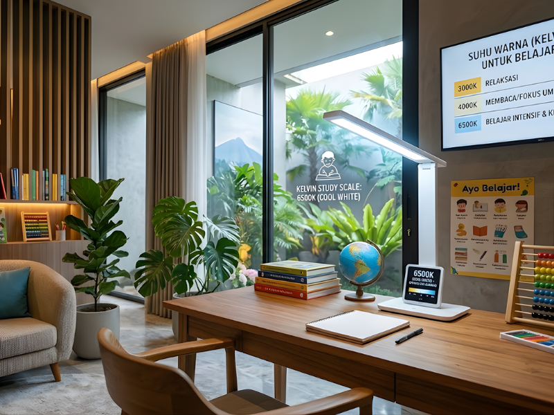 Bagaimana Pencahayaan Yang Tepat Dalam Meningkatkan Performa Belajar Anak?