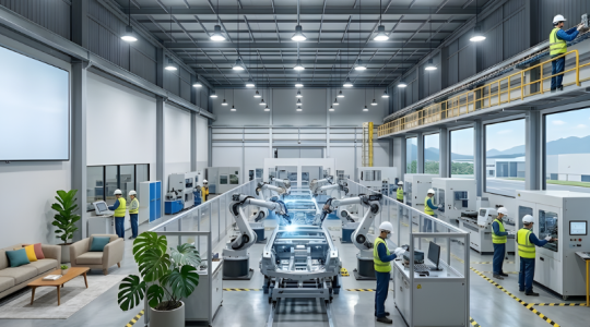 Bagaimana Pencahayaan Industri Mempengaruhi Produktivitas, Kesehatan, dan Keselamatan Kerja Karyawan