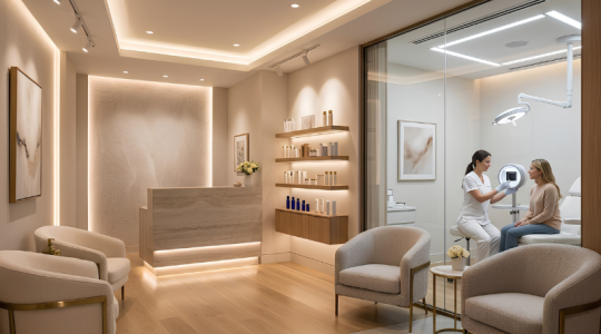 Lighting Klinik Estetika Anak Panah Perkasa