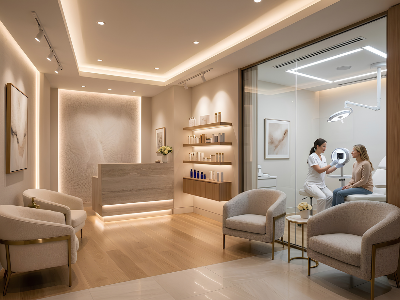Lighting Klinik Estetika Anak Panah Perkasa