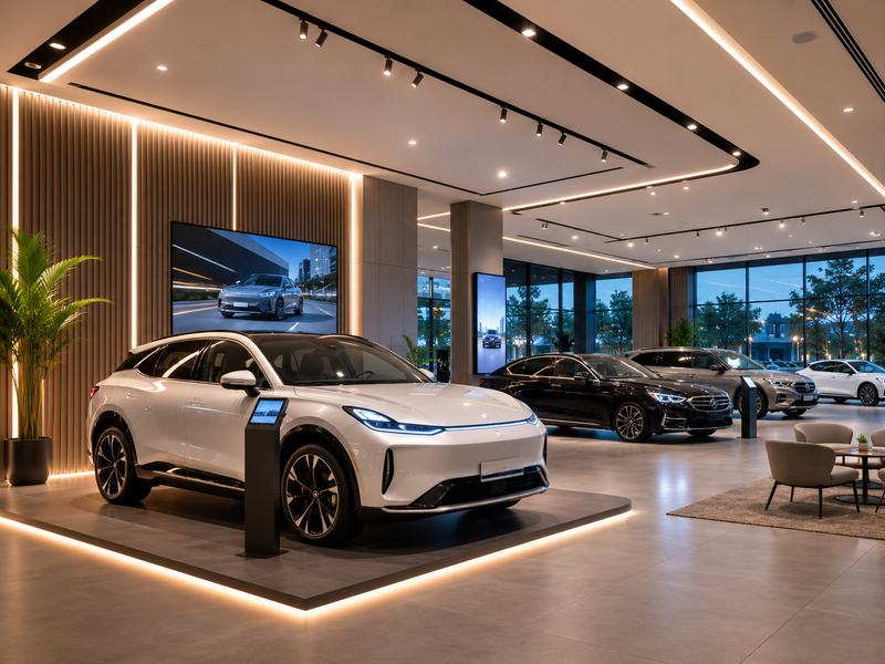 Human-Centric Smart Lighting: Masa Depan Desain Pencahayaan Showroom Mobil - Anak Panah Perkasa