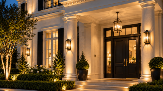 Architectural Lighting Facade American Classic yang Elegan - Anak Panah Perkasa