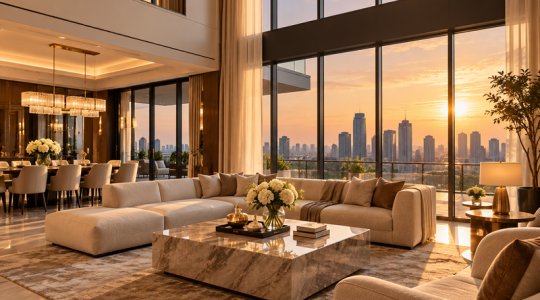 lighting design penthouse Jakarta - Anak Panah Perkasa