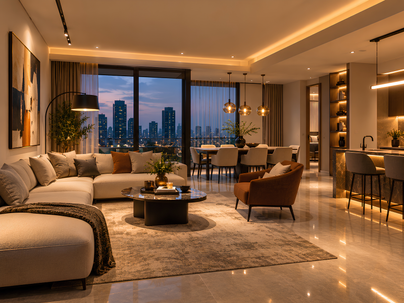 lighting design rumah dan apartemen Jakarta - Anak Panah Perkasa